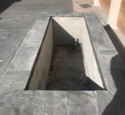 New Concrete Area